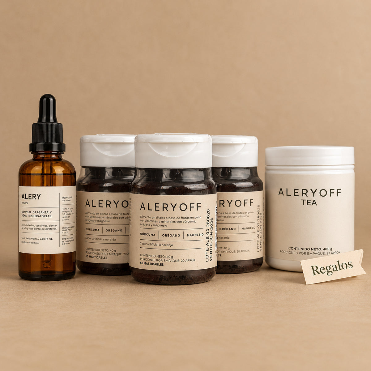 AleryOff - Alimento funcional control alergias