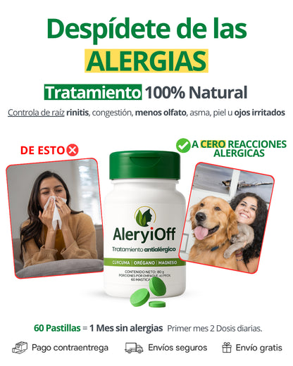 AleryiOff Tratamiento Antialérgico Natural