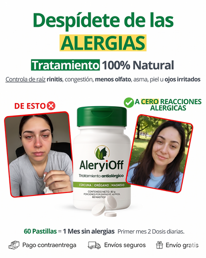 AleryiOff Tratamiento Antialérgico Natural