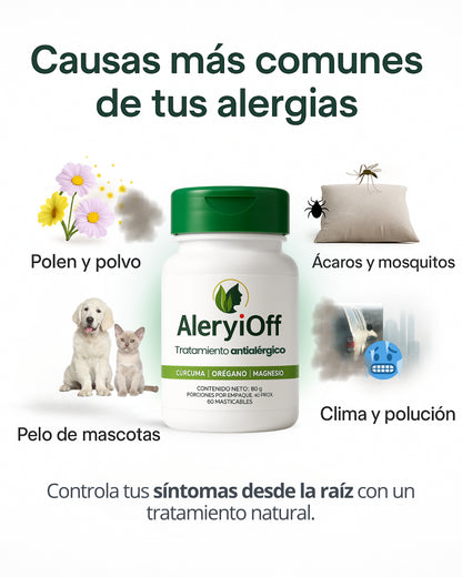 AleryiOff Tratamiento Antialérgico Natural
