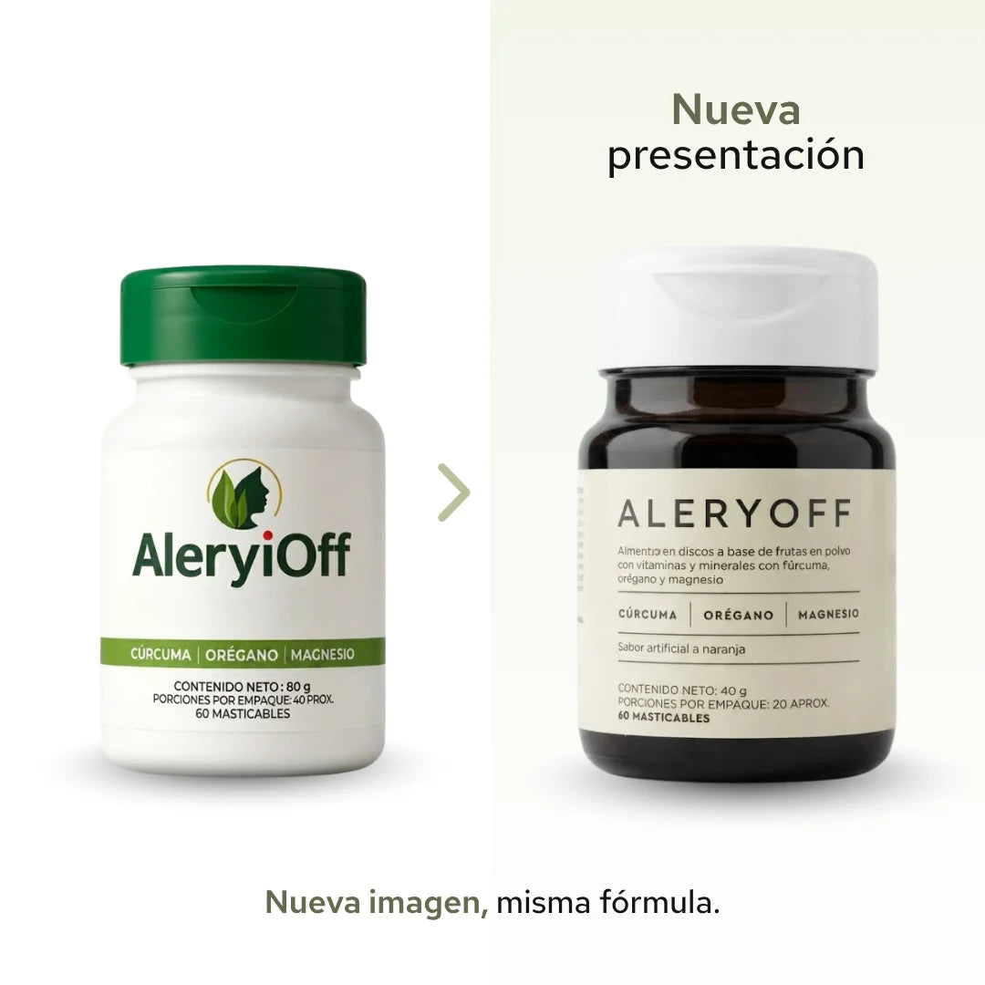 AleryOff - 60 masticables