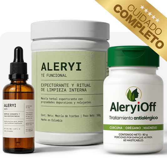 Aleryi + Drops Expectorantes + Té Funcional Limpieza Interna