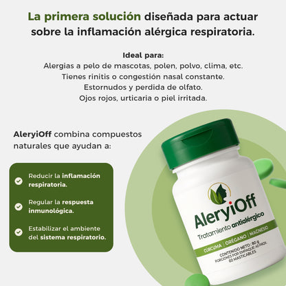AleryiOff Tratamiento Antialérgico