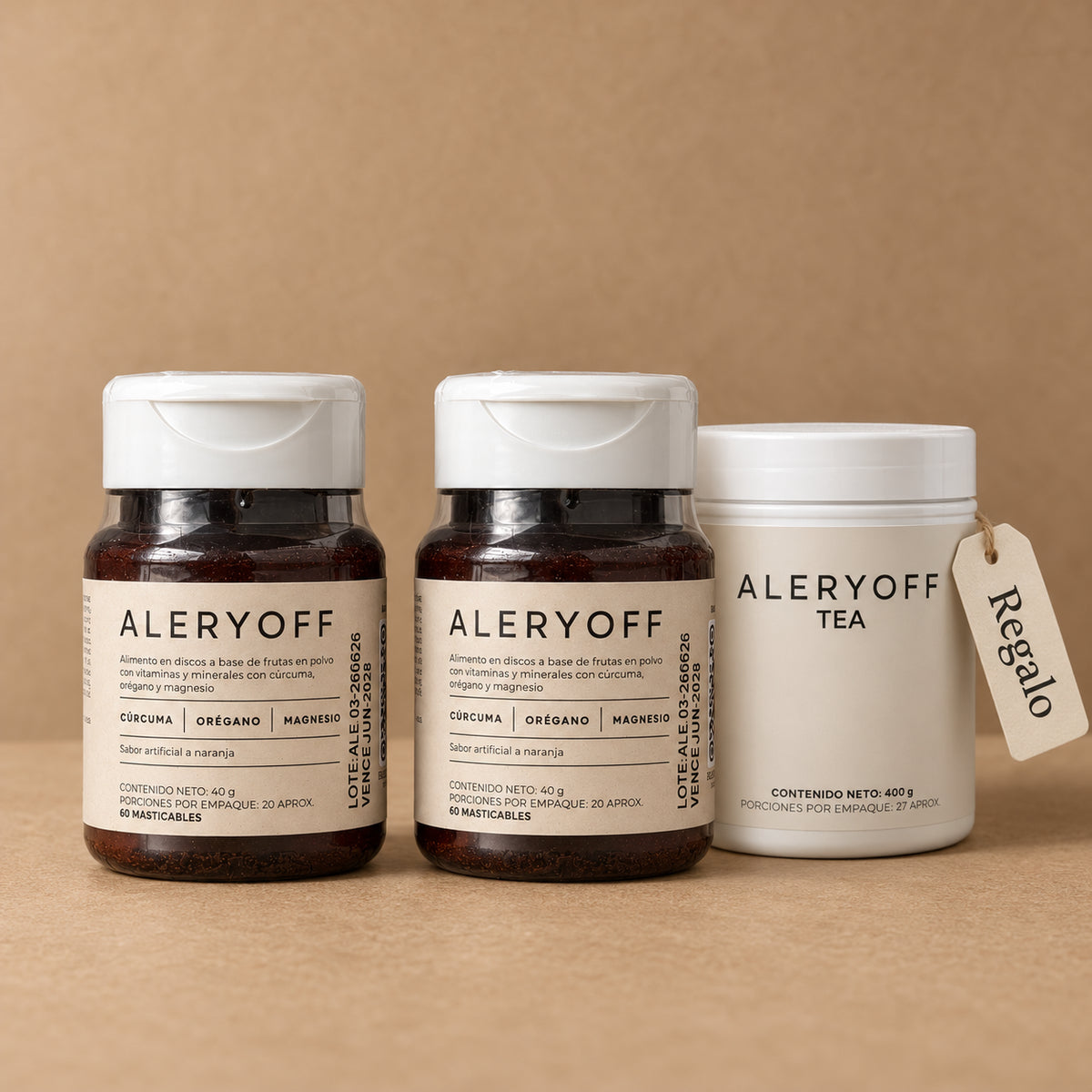 AleryOff - Alimento funcional control alergias