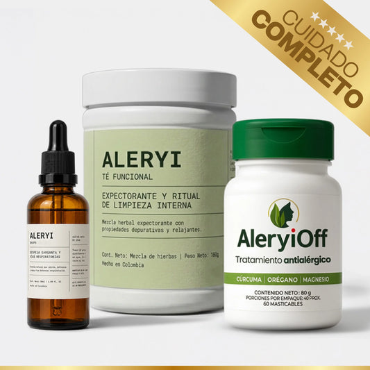 Aleryi + Drops Expectorantes + Té Funcional Limpieza Interna