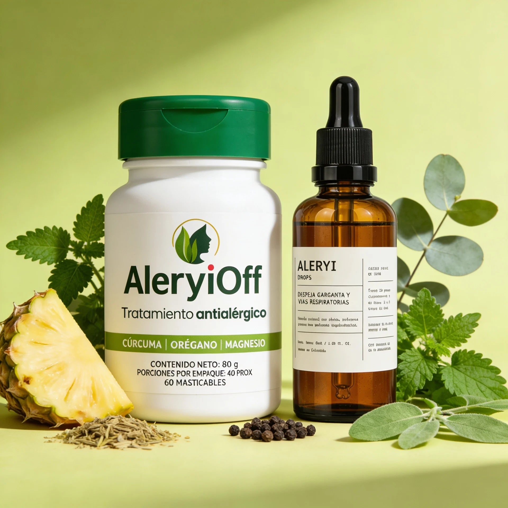 AleryiOFF + Drops Expectorantes en Gotero
