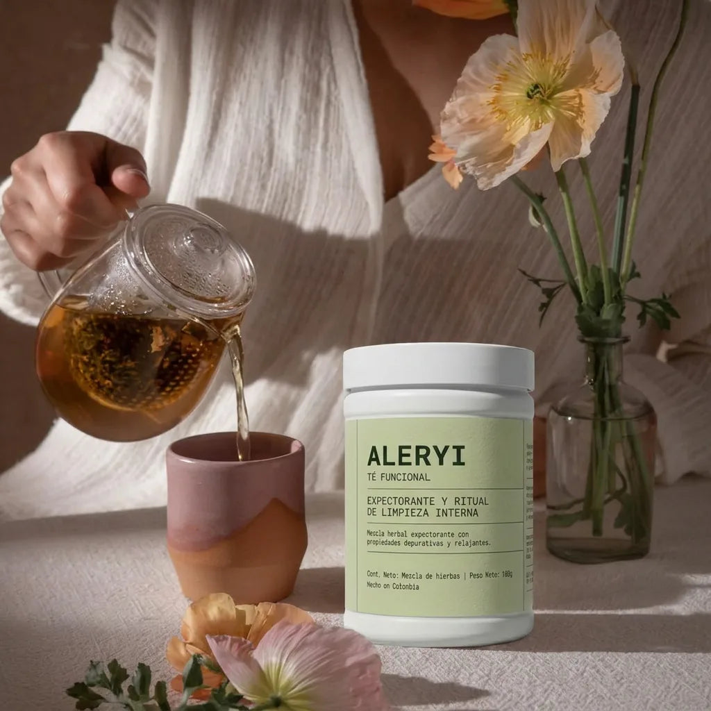 Aleryi + Drops Expectorantes + Té Funcional Limpieza Interna