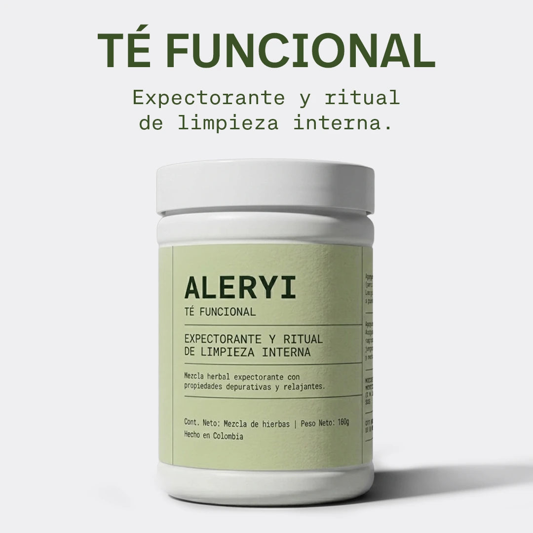 Aleryi Té funcional - Expectorante y Ritual de Limpieza Interna