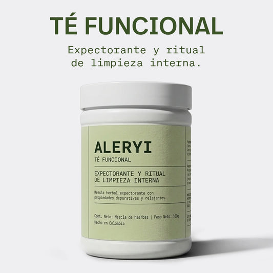 Aleryi Té funcional - Expectorante y Ritual de Limpieza Interna